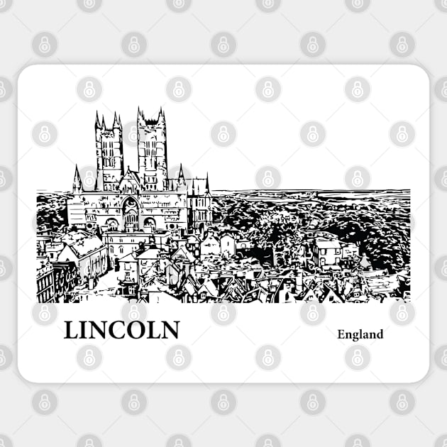 Lincoln England Sticker by Lakeric